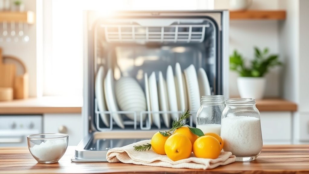natural dishwasher cleaning tips