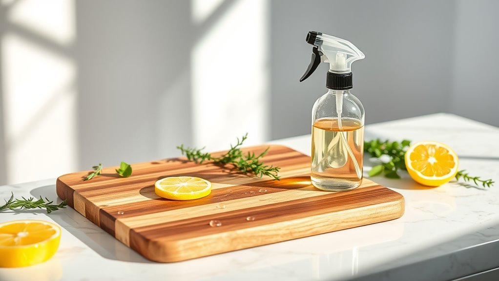 natural disinfecting with oils