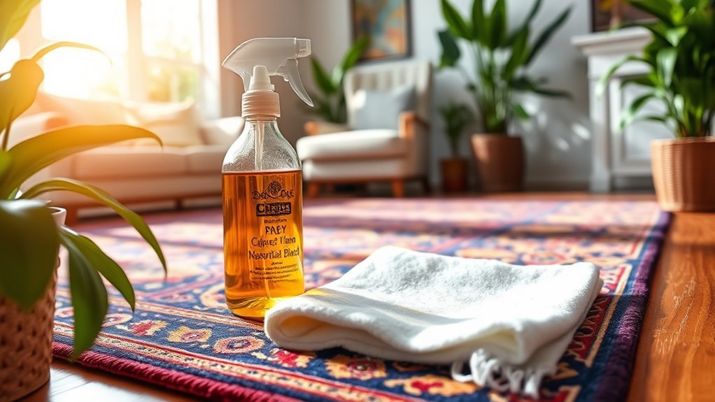 natural effective rug cleaning