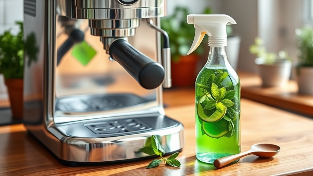 natural espresso machine cleaning