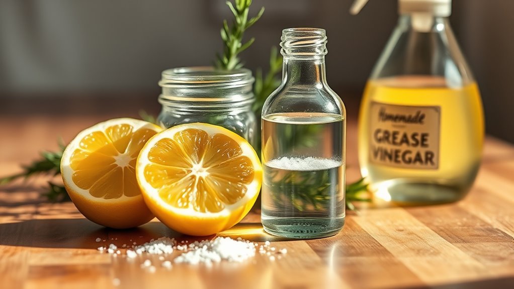 natural grease cleaner ingredients