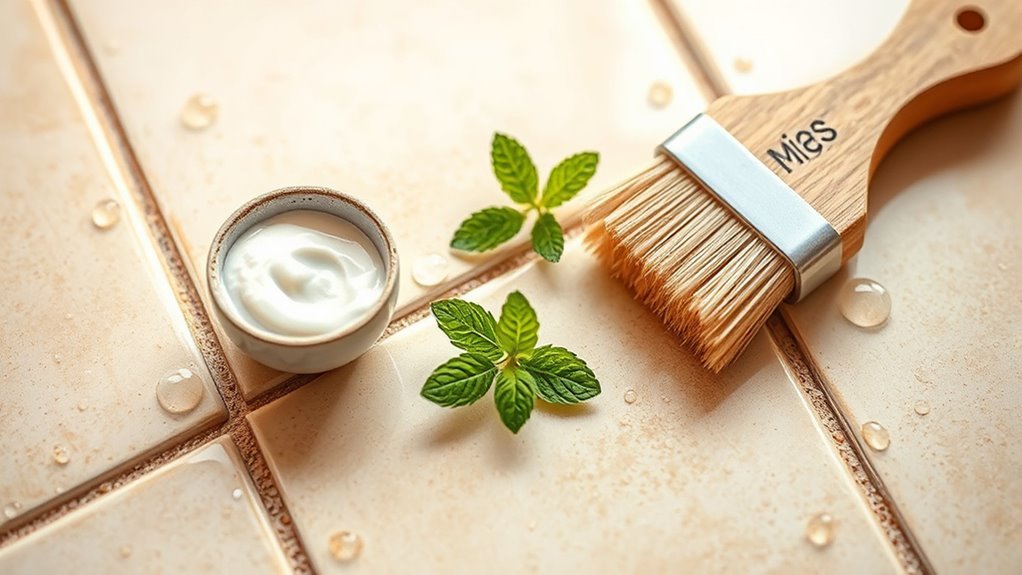natural grout stain prevention