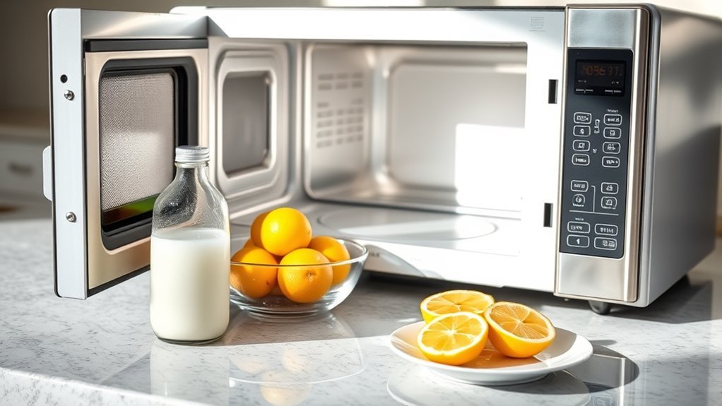 natural microwave cleaning solutions