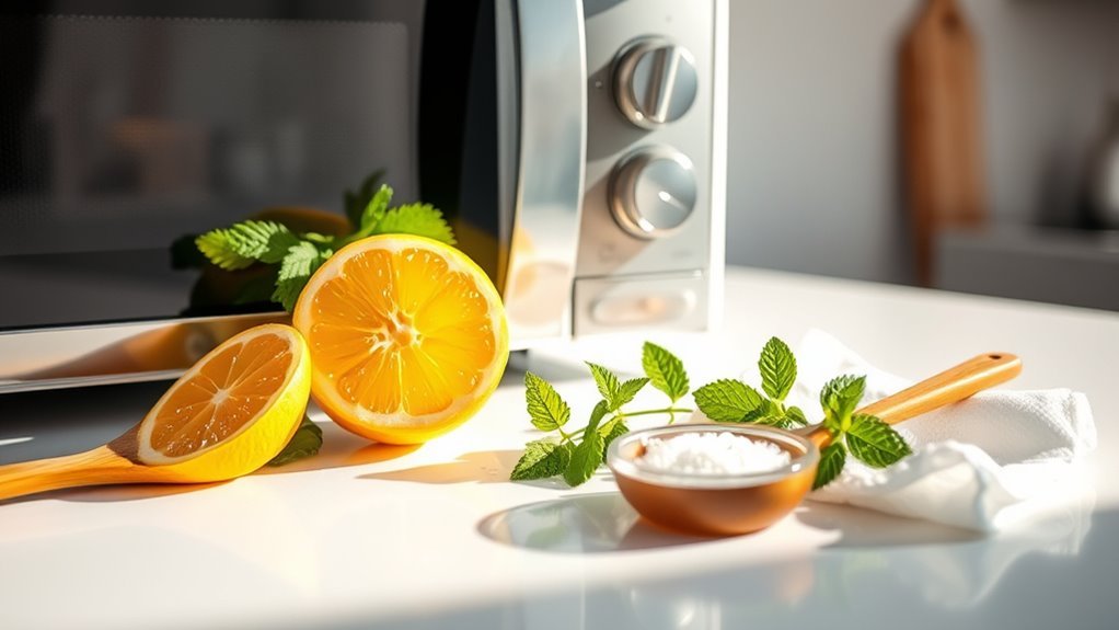 natural microwave deodorizing methods