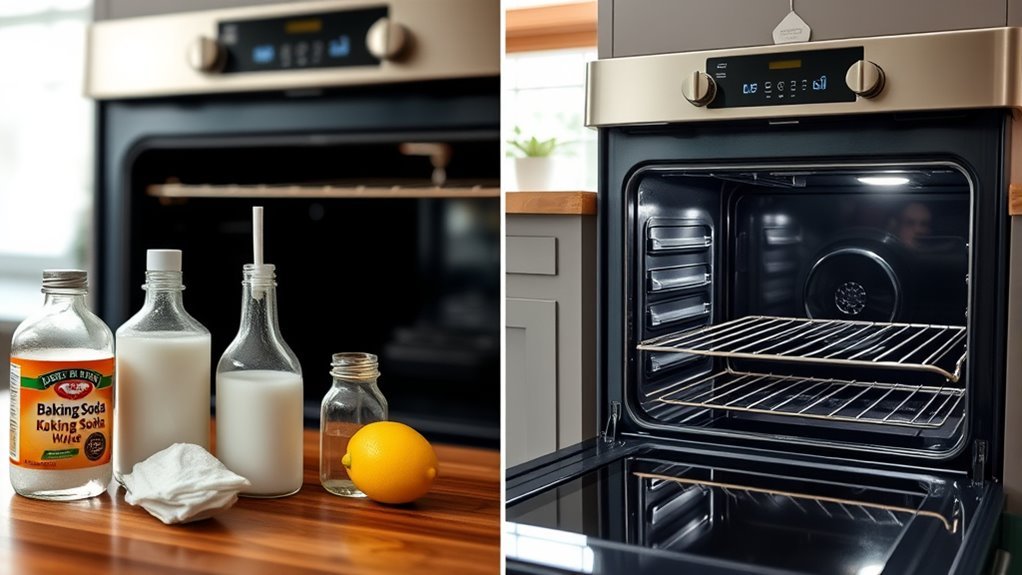 natural oven cleaning method