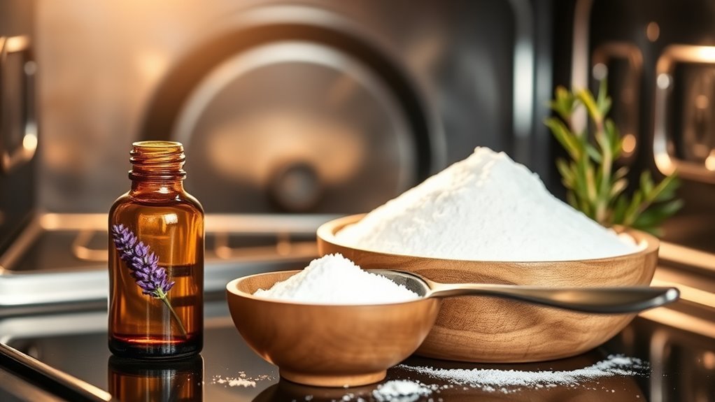 natural oven cleaning process