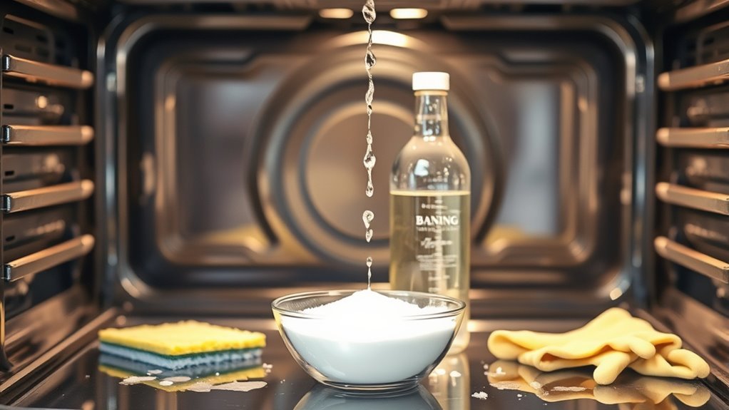 natural oven cleaning solution