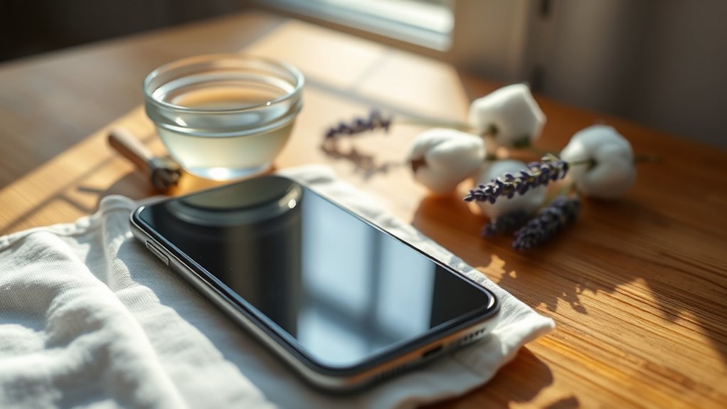 natural smartphone cleaning benefits