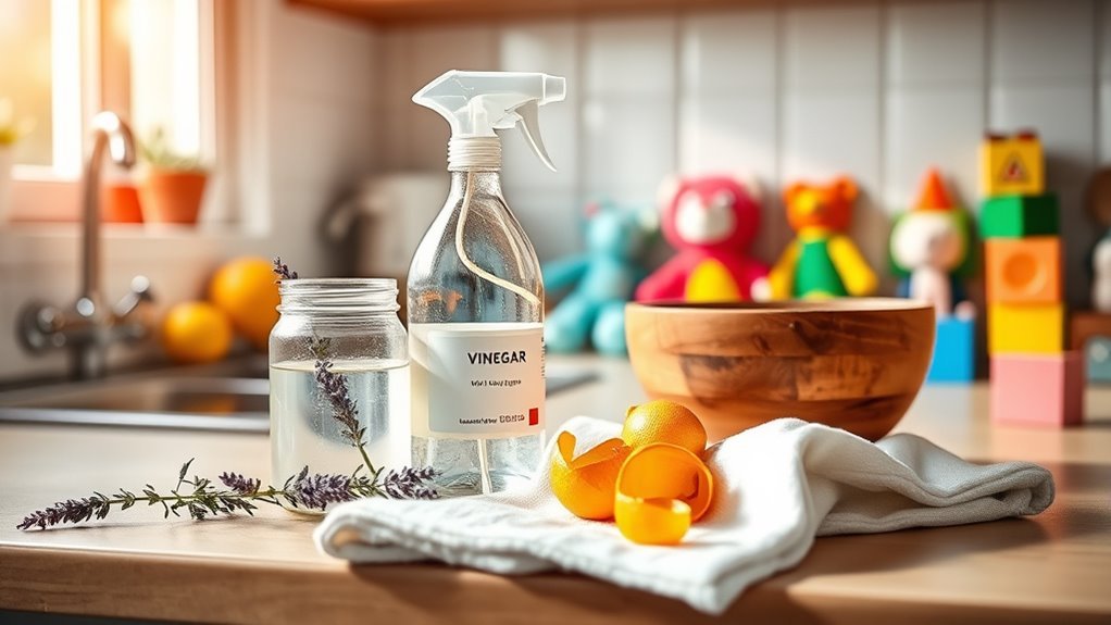 natural toy cleaning alternatives