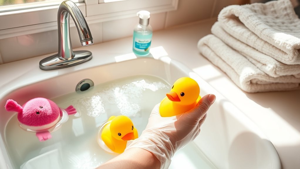 natural toy disinfecting methods