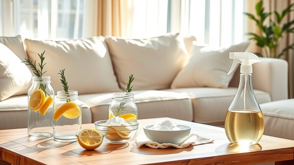 natural upholstery cleaning methods