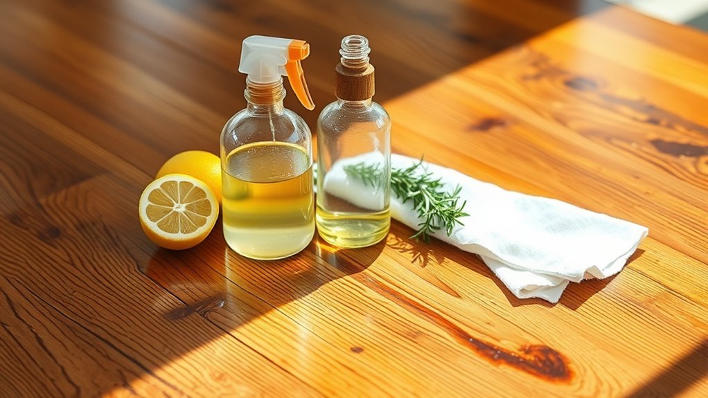 natural wood stain removal