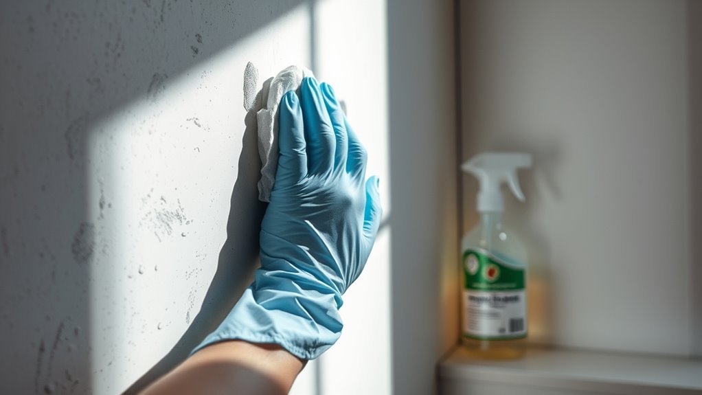 neglecting wall disinfection risks