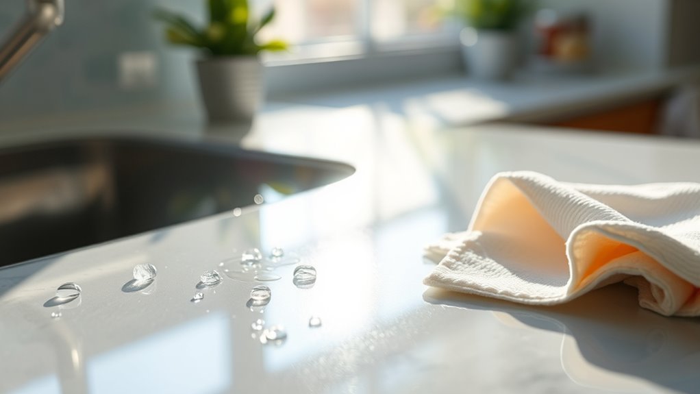 non porous surfaces enhance cleaning