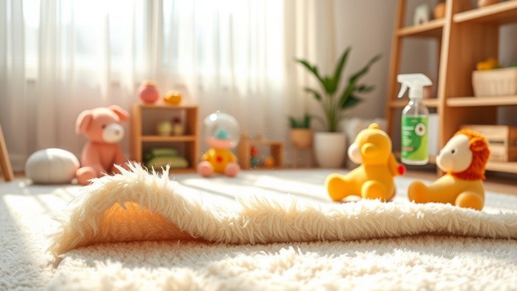non toxic baby item cleaning