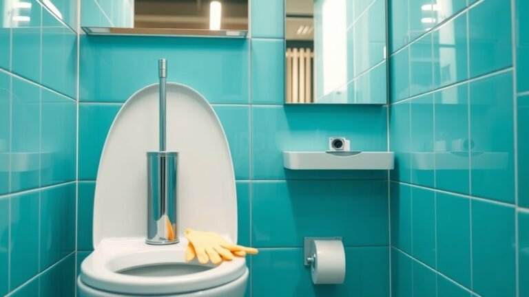 office toilet cleaning tips
