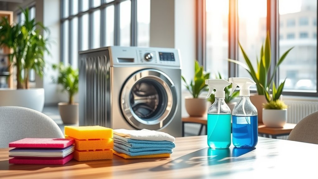 office washer cleaning guide