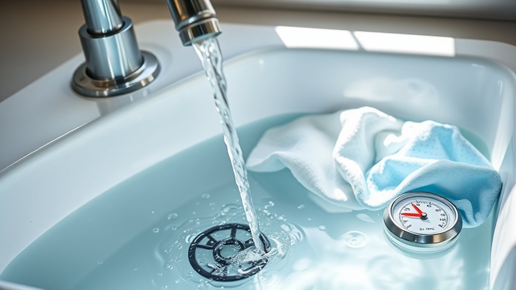 optimal warm water settings