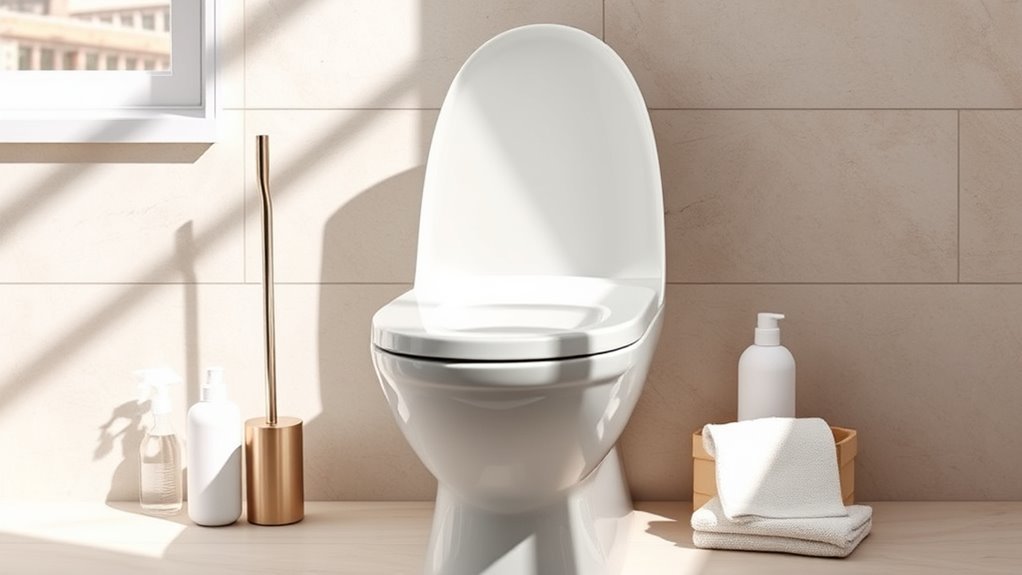 optimize toilet cleaning tools