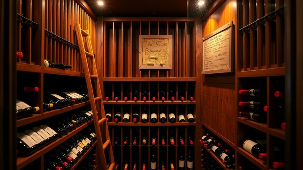 optimize wine cellar layout