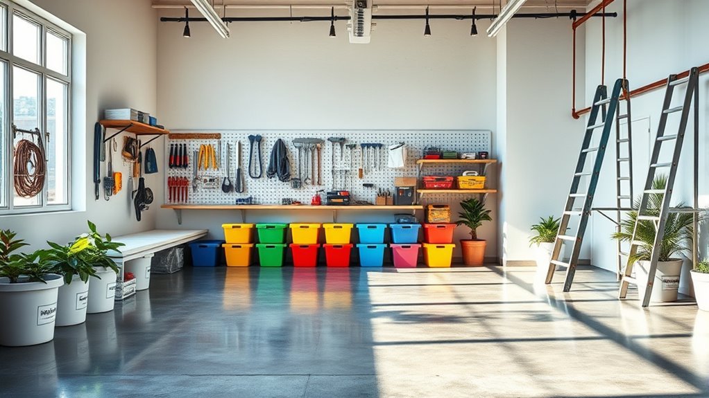 organize and declutter garage