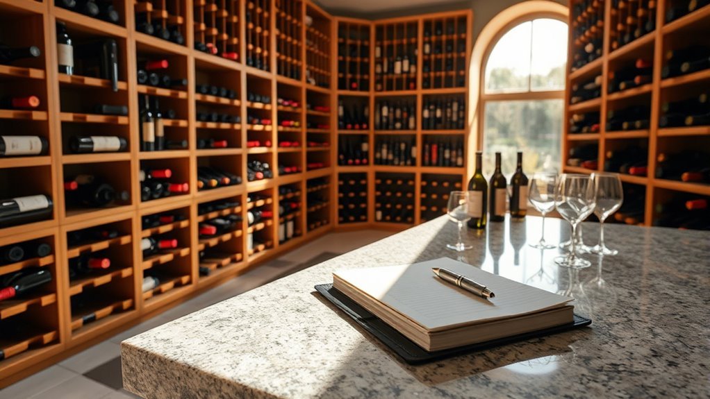 organize and manage wine collection
