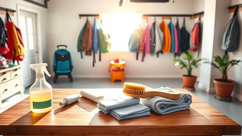 organize clean dry air