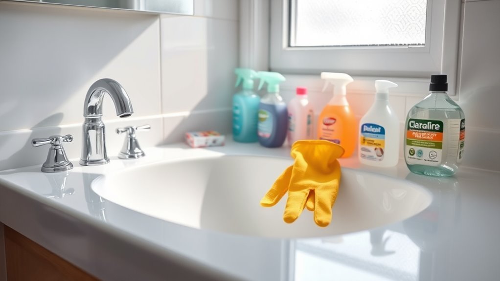 organize clean remove stains