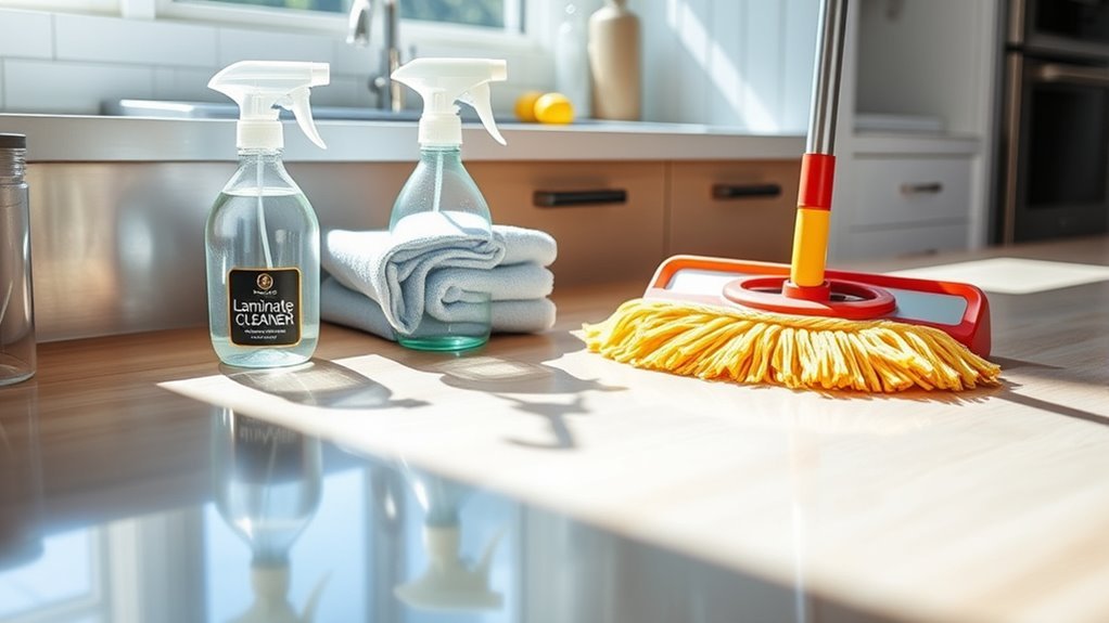 organize cleaning tools efficiently