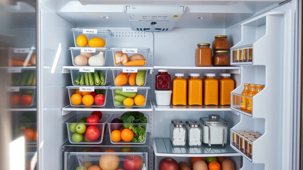 organize refrigerator for efficiency