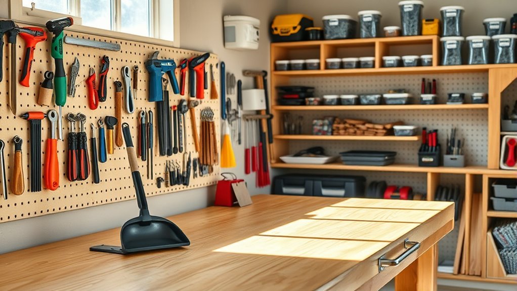 organized tools for efficiency