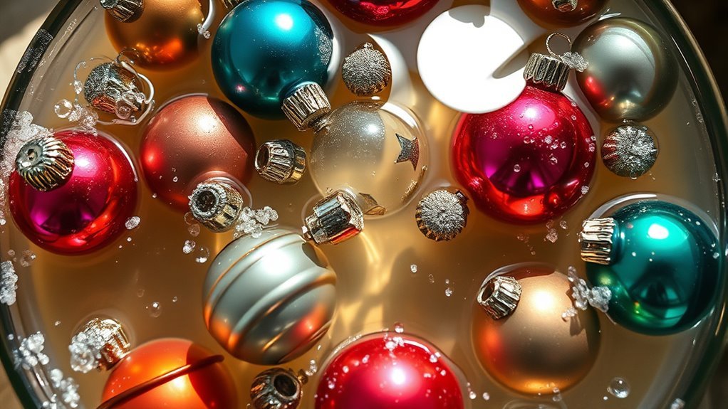 ornament cleaning precautions advised