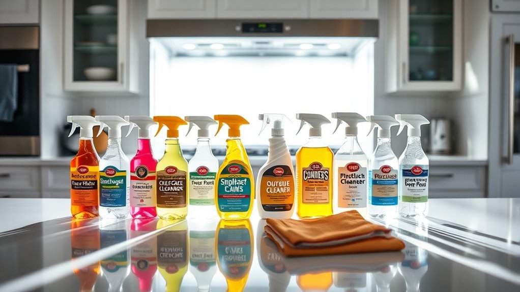 oven cleaner ingredient comparisons