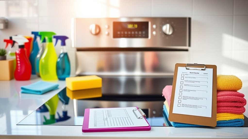 oven cleaning business checklist