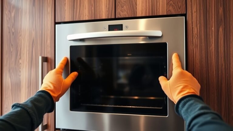oven removal from wood