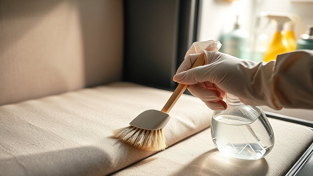 oven upholstery material awareness