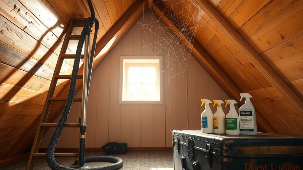 pest control attic management