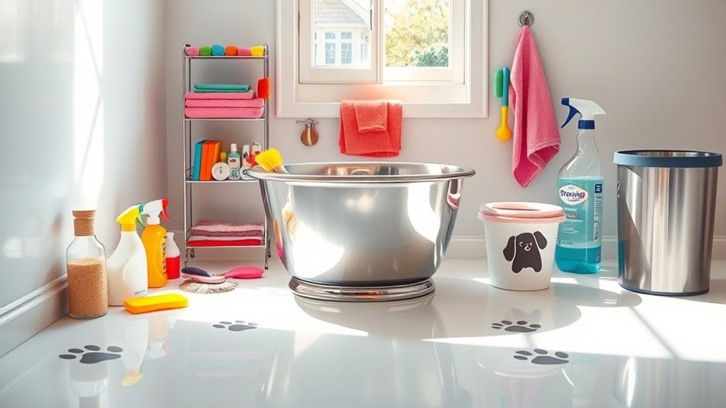 pet cleaning service checklist