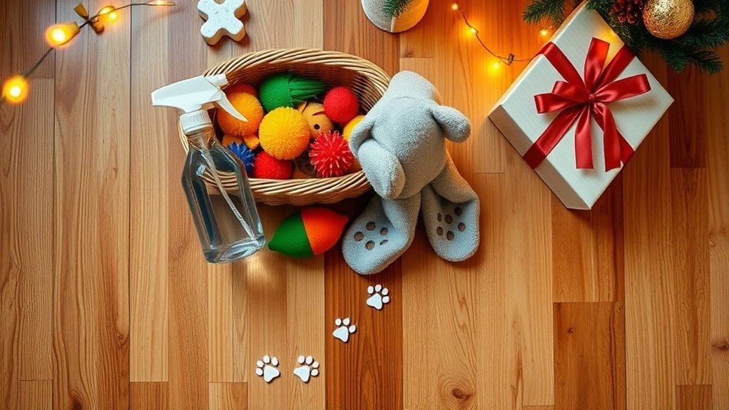 pet mess cleaning checklist