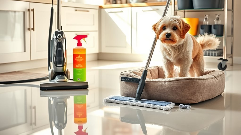 pet mess cleaning methods