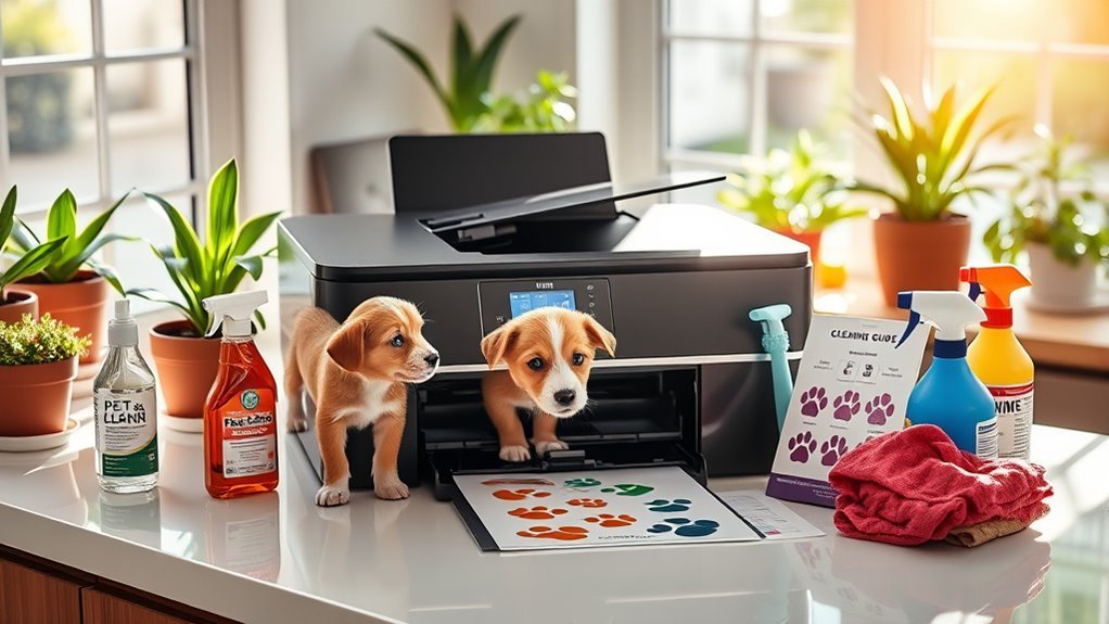 pet mess cleanup printer