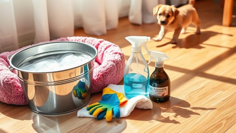 pet mess sanitization tips
