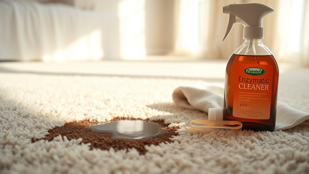 pet stain removal method