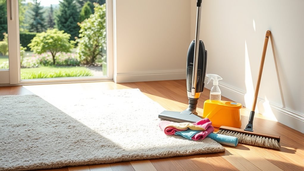 post rug cleaning tips
