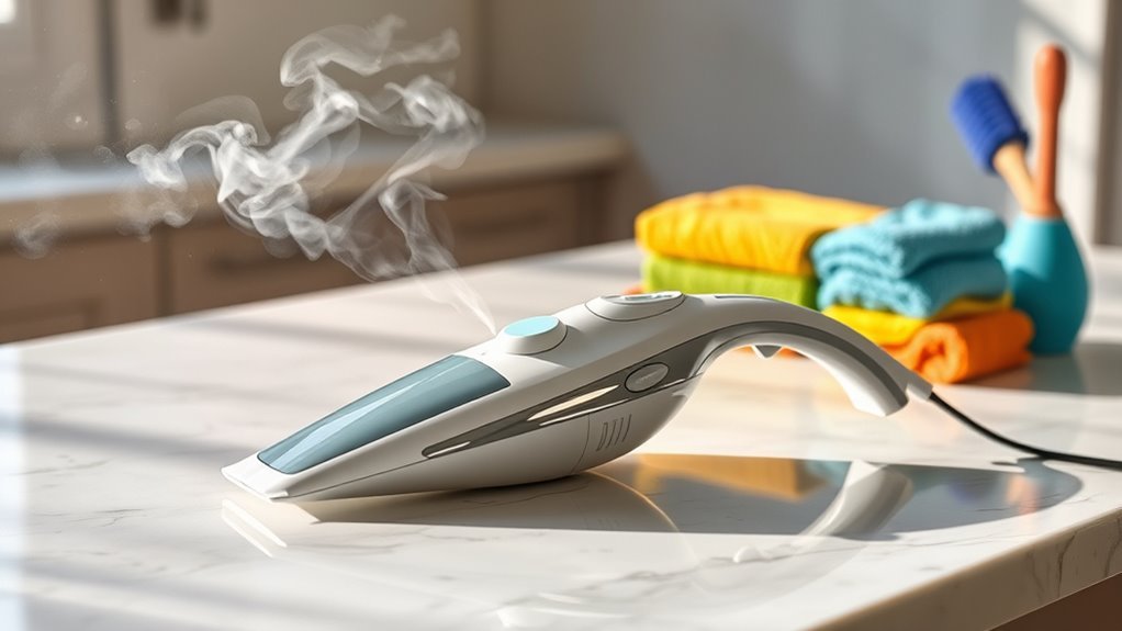 powerful portable steam sanitation
