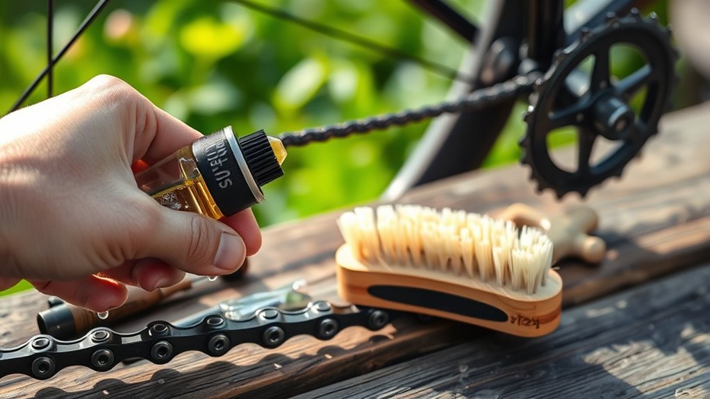 pre cleaning bike grease preparation