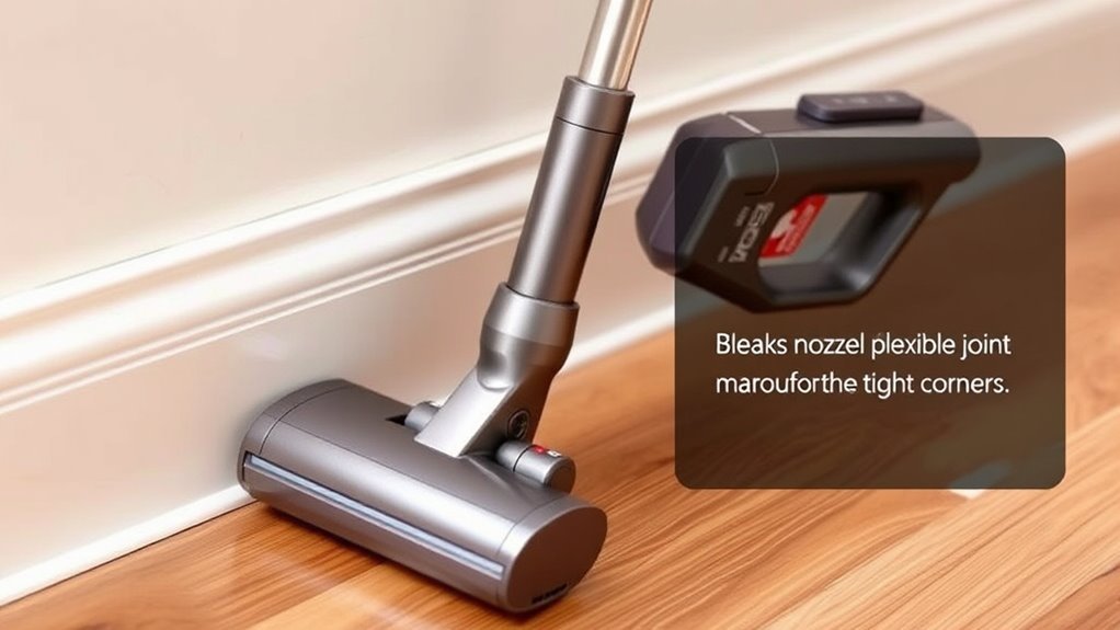 precision baseboard cleaning vacuum