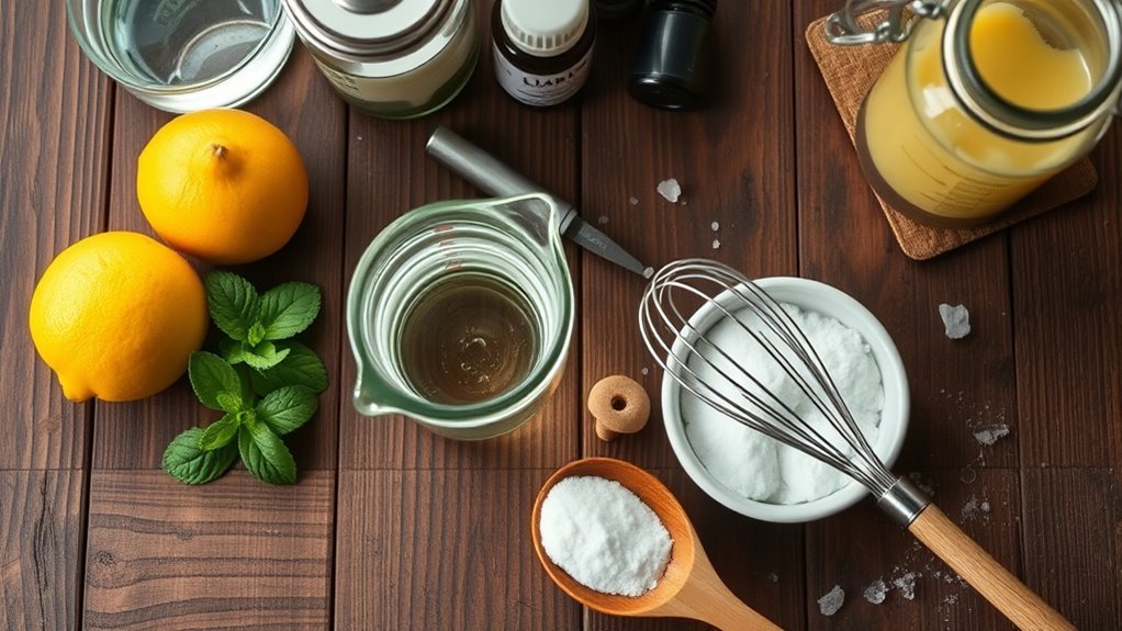 prepare effective cleaning solution