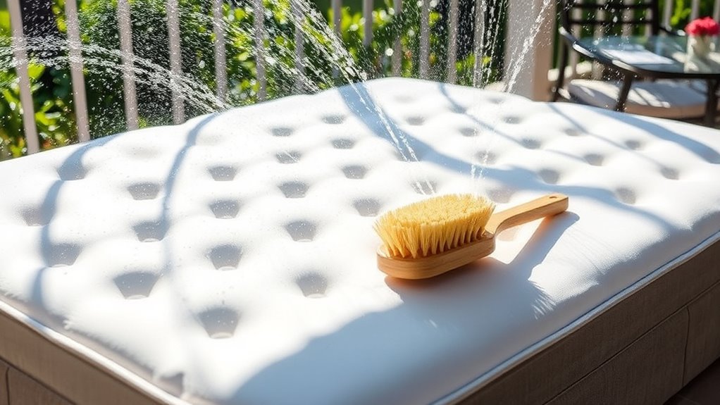 prepare mattress for cleaning