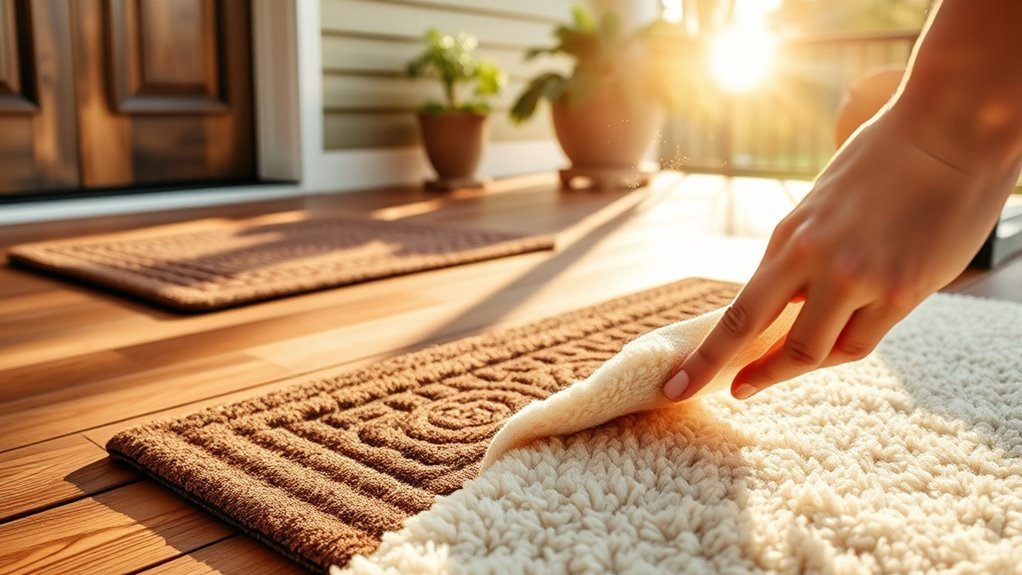 prevent dirt on carpets